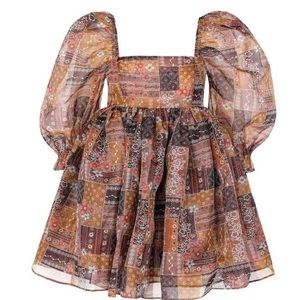 Selkie Brown Patchouli Dress